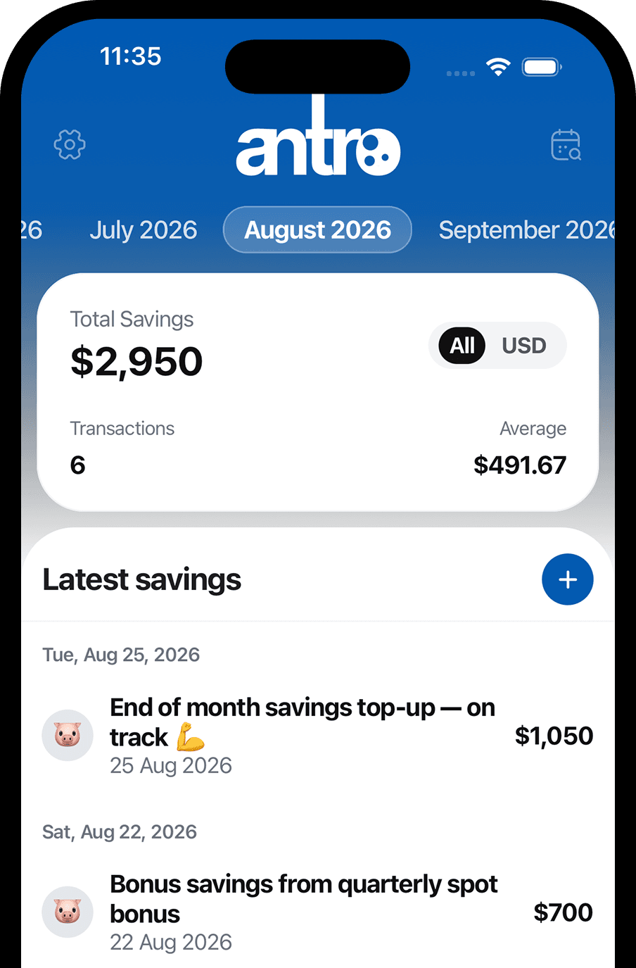 Stay aware of your savings